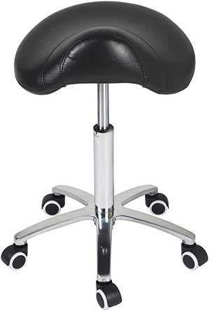 Saddle Stool Rolling Chair